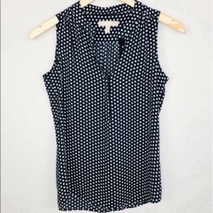 BANANA REPUBLIC Polka Dot Blouse, 00P